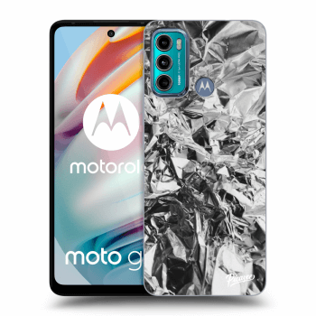 Picasee silikónový čierny obal pre Motorola Moto G60 - Chrome