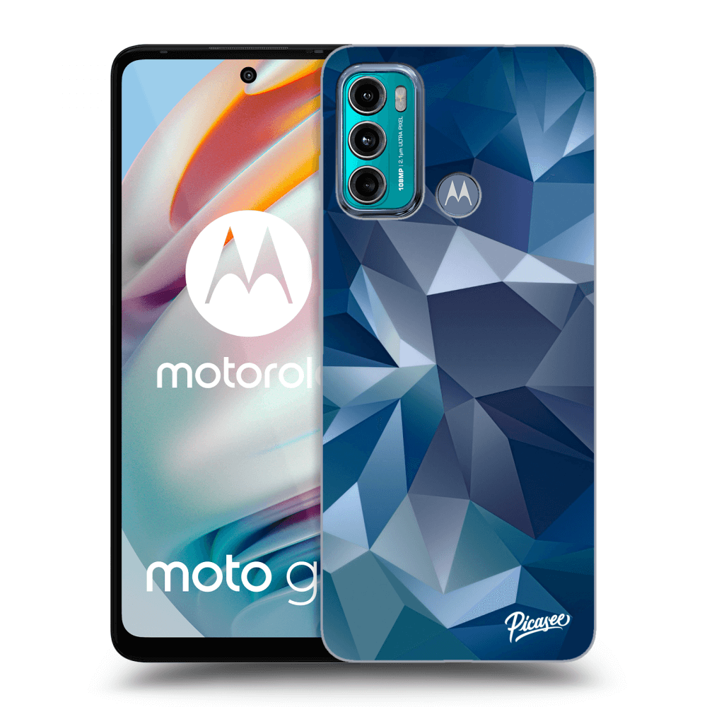 Picasee silikónový čierny obal pre Motorola Moto G60 - Wallpaper