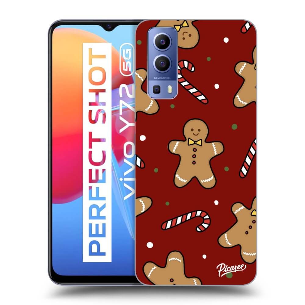 Picasee silikónový prehľadný obal pre Vivo Y72 5G - Gingerbread 2