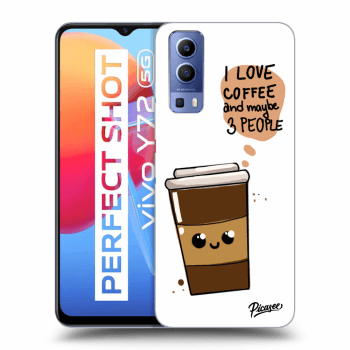 Obal pre Vivo Y72 5G - Cute coffee