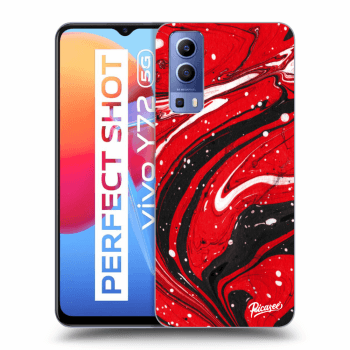 Obal pre Vivo Y72 5G - Red black