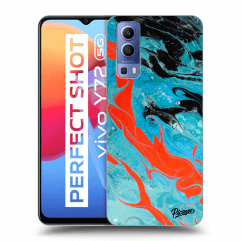 Picasee ULTIMATE CASE pro Vivo Y72 5G - Blue Magma