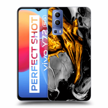 Obal pre Vivo Y72 5G - Black Gold