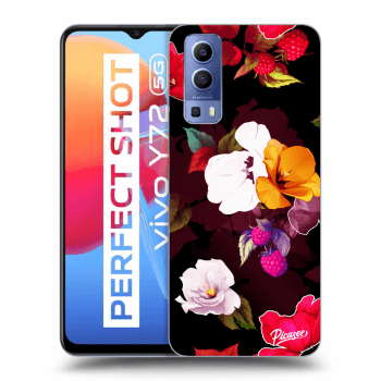 Obal pre Vivo Y72 5G - Flowers and Berries