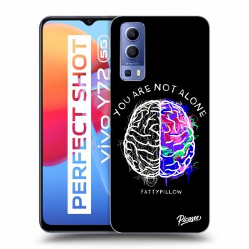 Obal pre Vivo Y72 5G - Brain - White