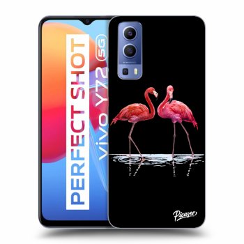 Obal pre Vivo Y72 5G - Flamingos couple