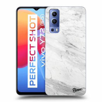 Picasee ULTIMATE CASE pro Vivo Y72 5G - White marble
