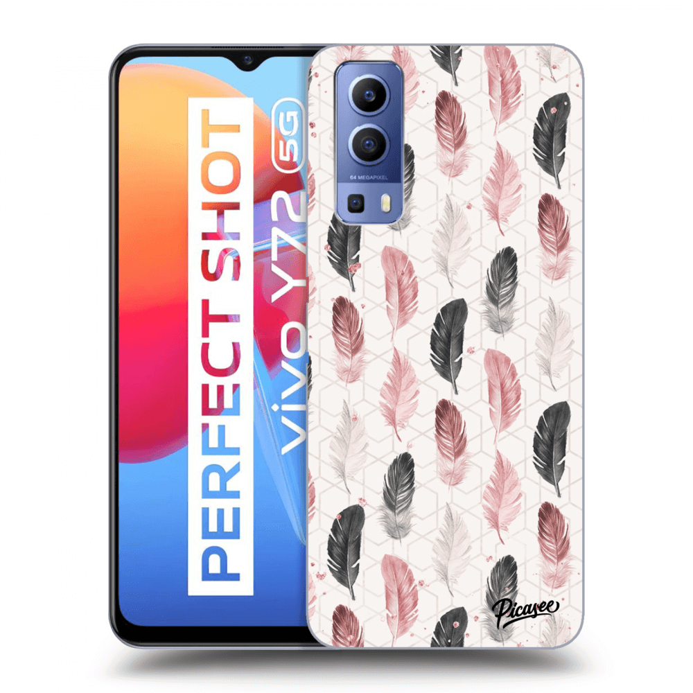 Picasee ULTIMATE CASE pro Vivo Y72 5G - Feather 2