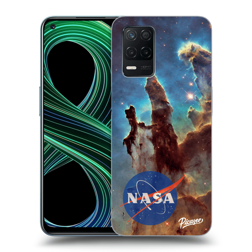 Picasee silikónový prehľadný obal pre Realme 8 5G - Eagle Nebula