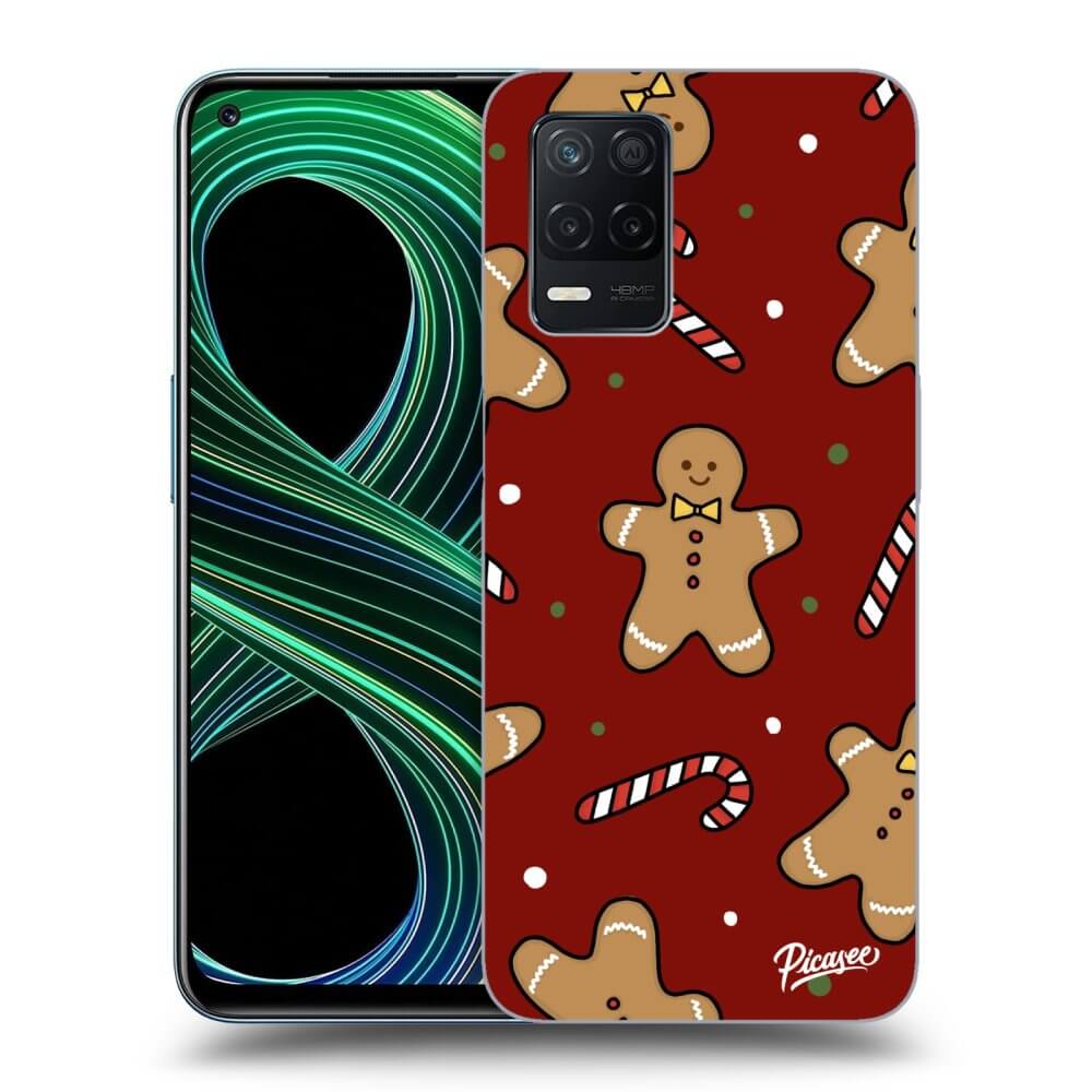 Picasee silikónový prehľadný obal pre Realme 8 5G - Gingerbread 2