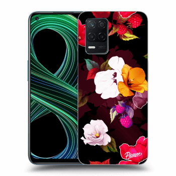 Obal pre Realme 8 5G - Flowers and Berries