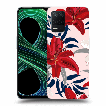 Obal pre Realme 8 5G - Red Lily