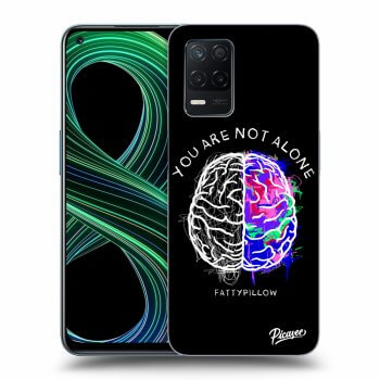 Obal pre Realme 8 5G - Brain - White