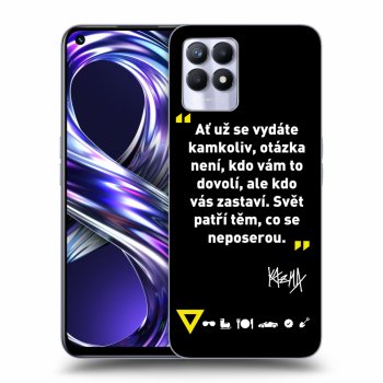 Obal pre Realme 8i - Kazma - SVĚT PATŘÍ TĚM, CO SE NEPOSEROU