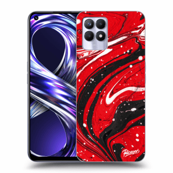 Obal pre Realme 8i - Red black