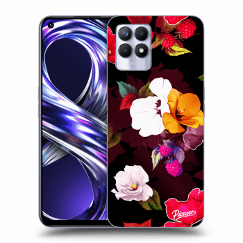 Obal pre Realme 8i - Flowers and Berries