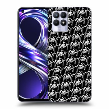 Obal pre Realme 8i - Separ - White On Black 2