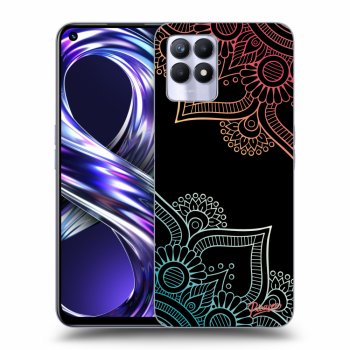 Obal pre Realme 8i - Flowers pattern