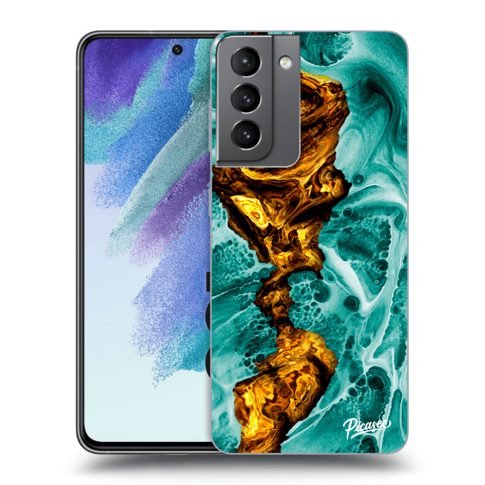 Picasee ULTIMATE CASE pro Samsung Galaxy S21 FE 5G - Goldsky