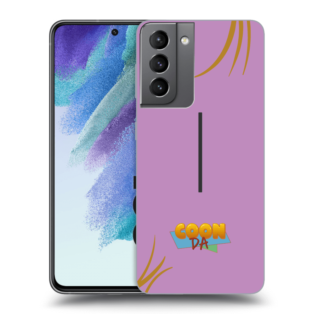 Picasee silikónový prehľadný obal pre Samsung Galaxy S21 FE 5G - COONDA růžovka