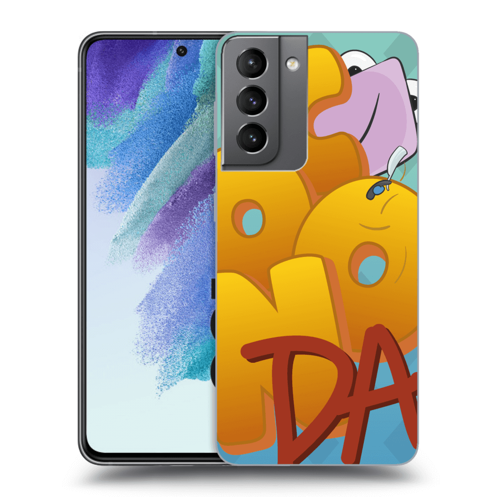 Picasee silikónový prehľadný obal pre Samsung Galaxy S21 FE 5G - Obří COONDA
