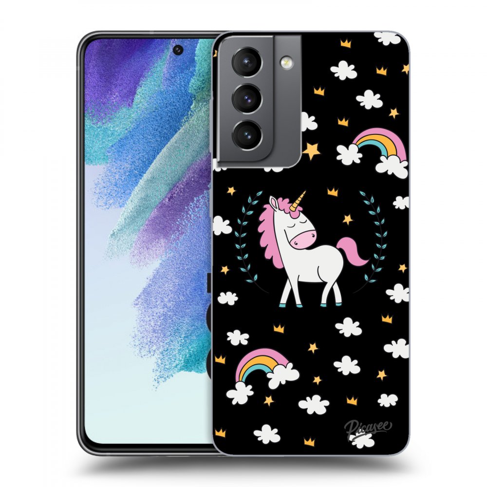 Picasee ULTIMATE CASE pro Samsung Galaxy S21 FE 5G - Unicorn star heaven