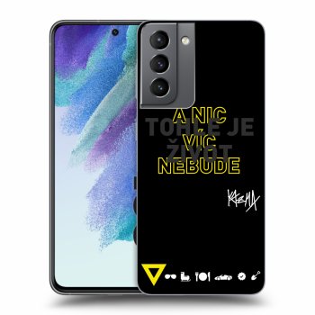 Obal pre Samsung Galaxy S21 FE 5G - Kazma - TOHLE JE ŽIVOT A NIC VÍC NEBUDE