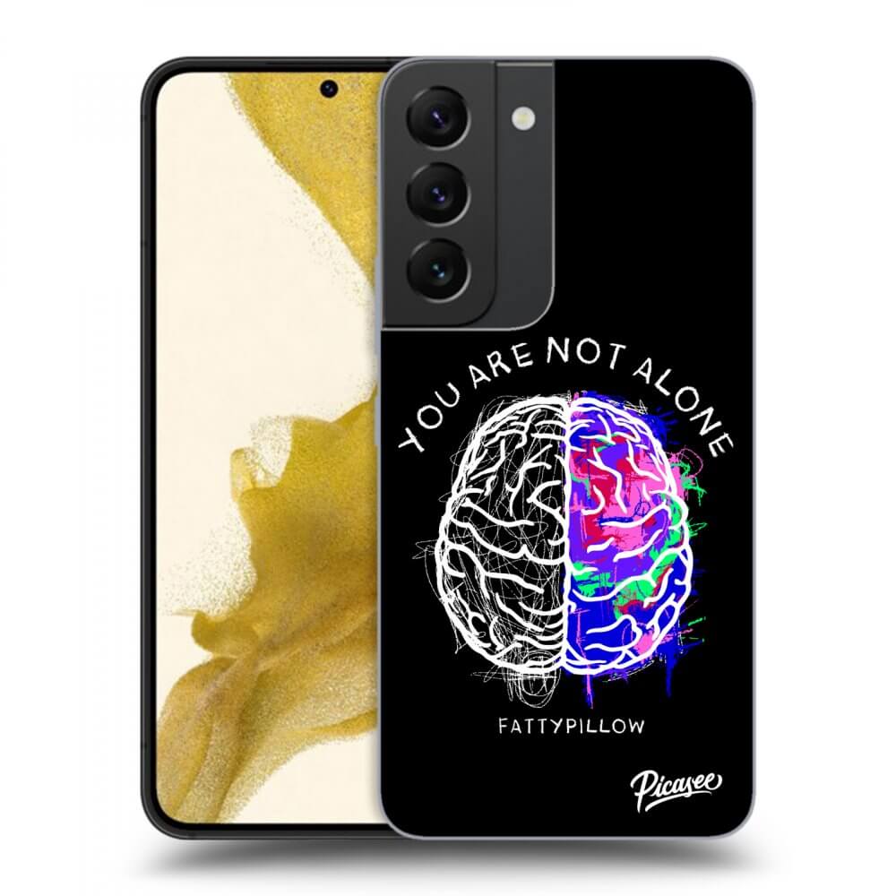 Picasee ULTIMATE CASE pro Samsung Galaxy S22 5G - Brain - White