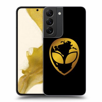 Obal pre Samsung Galaxy S22 5G - EARTH - Gold Alien 3.0