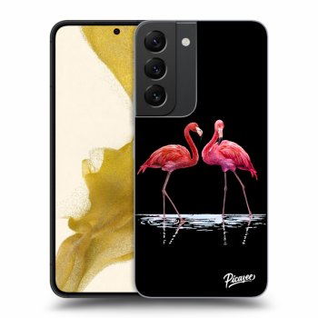 Obal pre Samsung Galaxy S22 5G - Flamingos couple