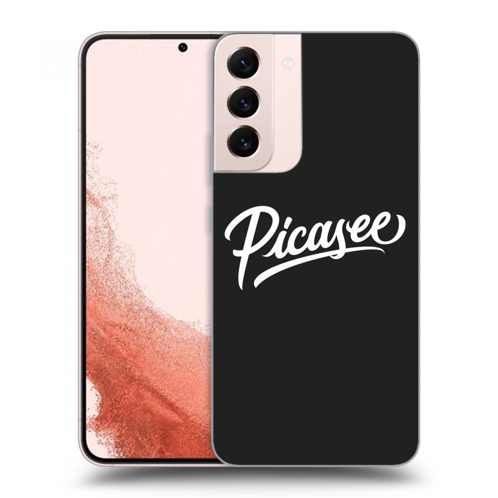 Picasee silikónový čierny obal pre Samsung Galaxy S22+ 5G - Picasee - White