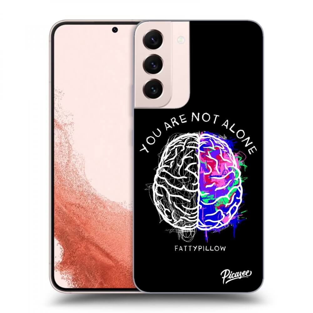 Picasee ULTIMATE CASE pro Samsung Galaxy S22+ 5G - Brain - White