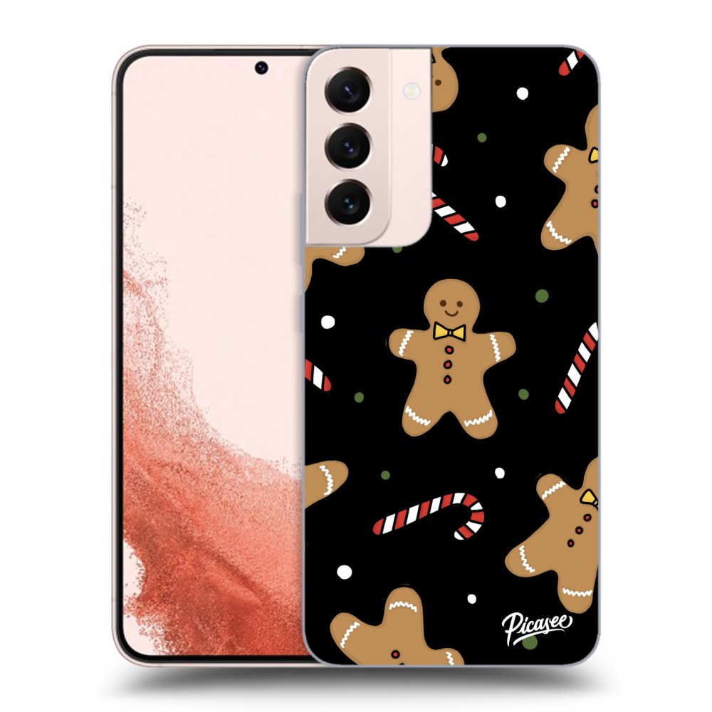 Picasee silikónový čierny obal pre Samsung Galaxy S22+ 5G - Gingerbread