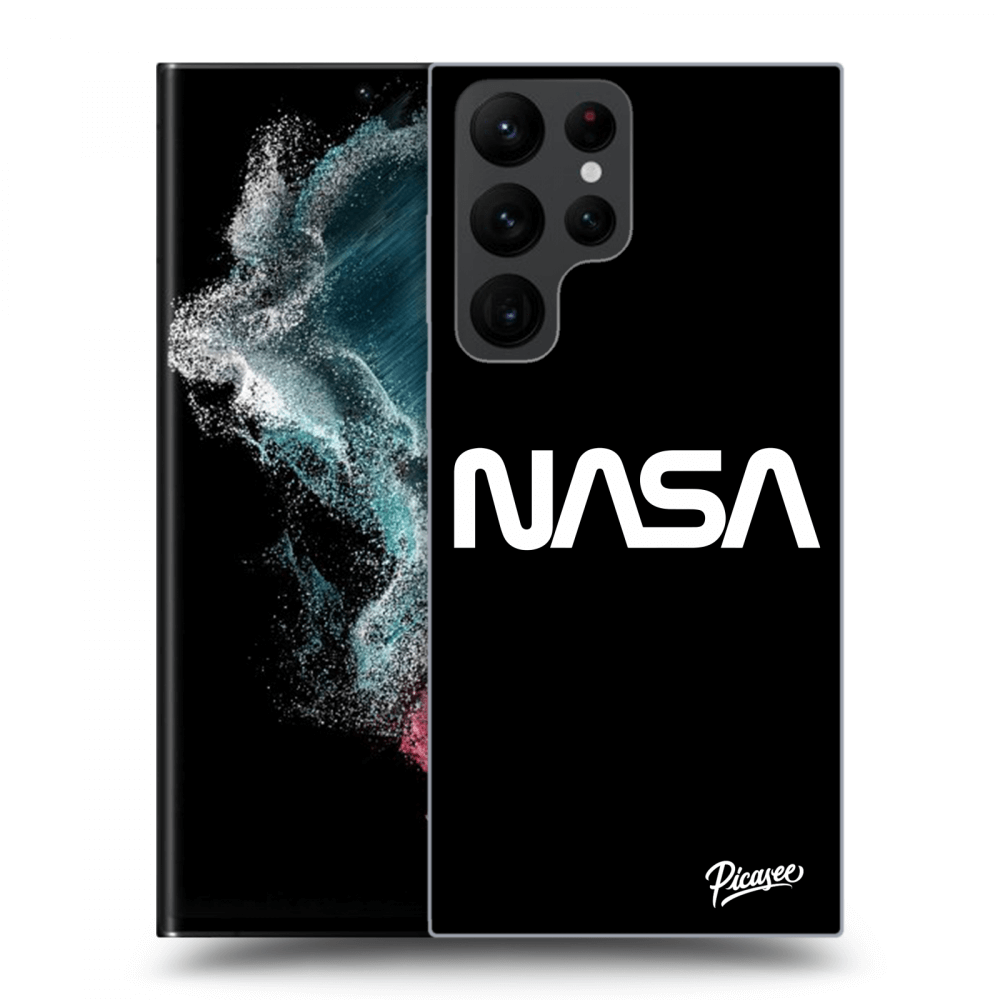 Picasee silikónový prehľadný obal pre Samsung Galaxy S22 Ultra 5G - NASA Basic