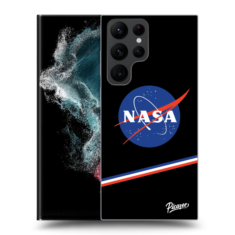 Picasee silikónový prehľadný obal pre Samsung Galaxy S22 Ultra 5G - NASA Original