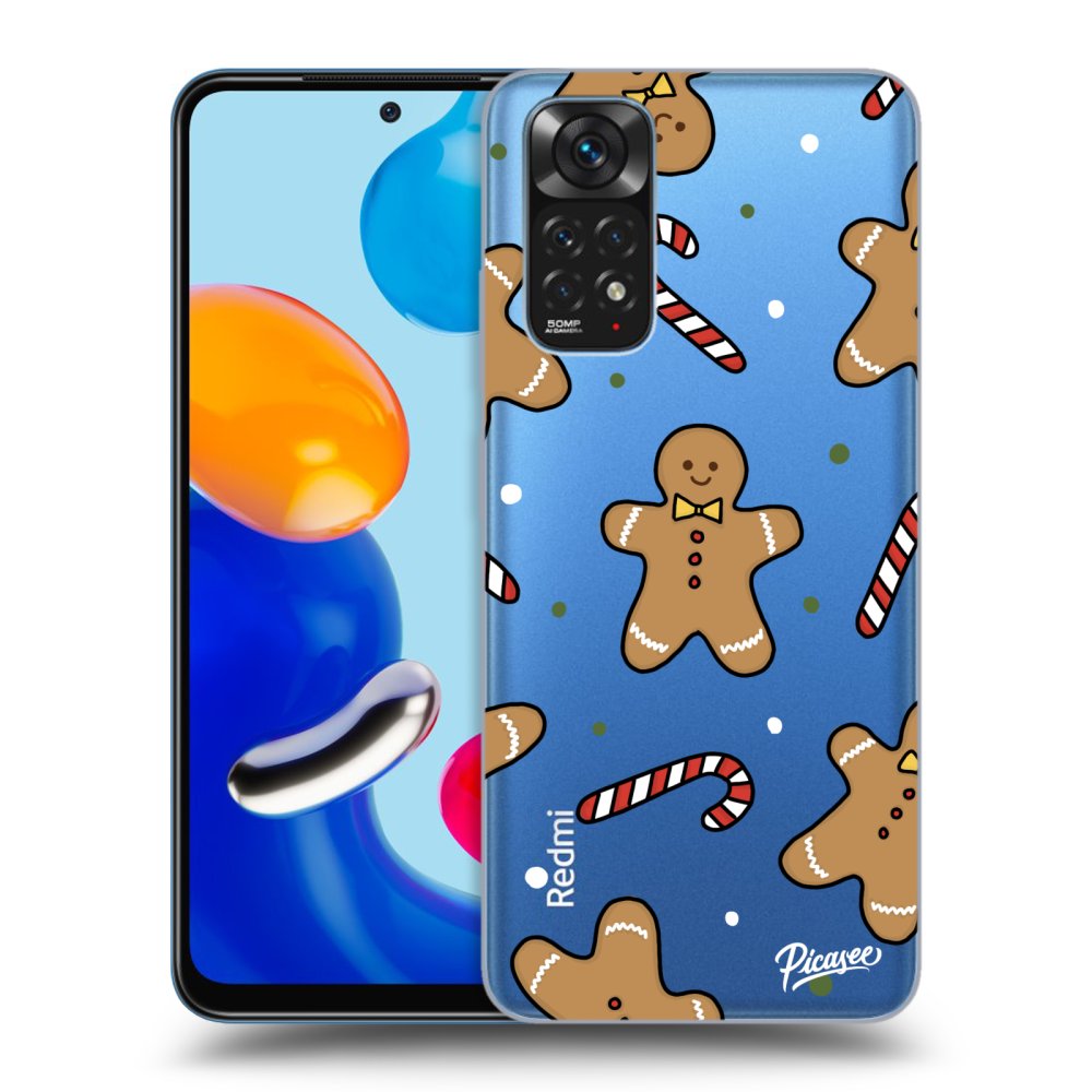 Picasee silikónový prehľadný obal pre Xiaomi Redmi Note 11 - Gingerbread