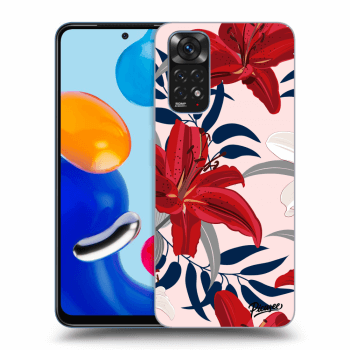 Obal pre Xiaomi Redmi Note 11 - Red Lily