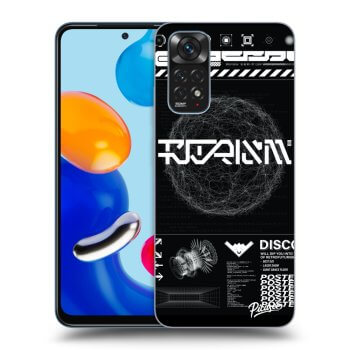 Picasee silikónový prehľadný obal pre Xiaomi Redmi Note 11 - BLACK DISCO