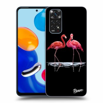 Obal pre Xiaomi Redmi Note 11 - Flamingos couple