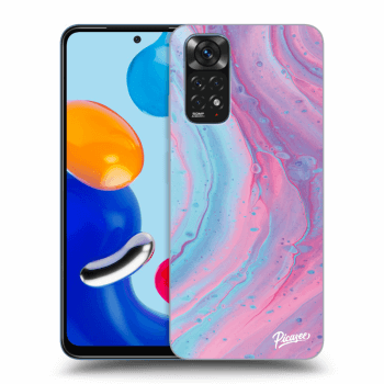 Obal pre Xiaomi Redmi Note 11 - Pink liquid