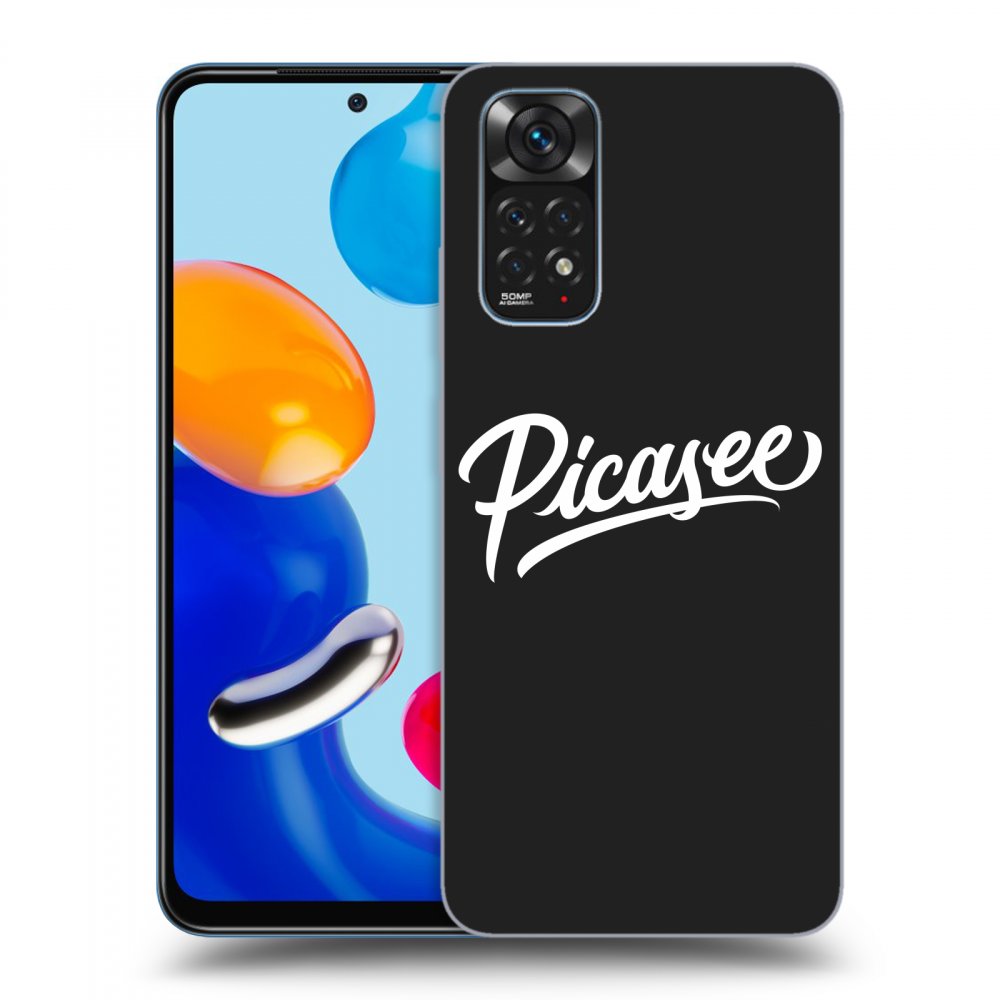 Picasee silikónový čierny obal pre Xiaomi Redmi Note 11S 4G - Picasee - White
