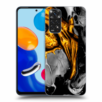 Obal pre Xiaomi Redmi Note 11S 4G - Black Gold