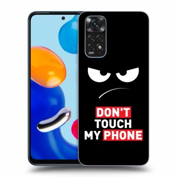 Obal pre Xiaomi Redmi Note 11S 4G - Angry Eyes - Transparent