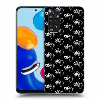 Obal pre Xiaomi Redmi Note 11S 4G - Separ - White On Black