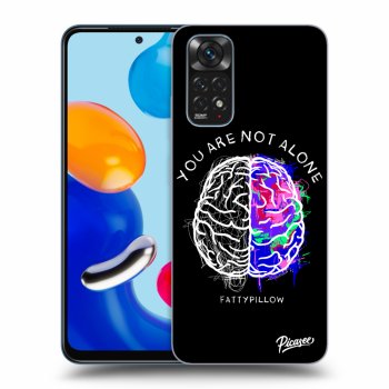 Obal pre Xiaomi Redmi Note 11S 4G - Brain - White