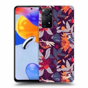 Obal pre Xiaomi Redmi Note 11 Pro - Purple Leaf