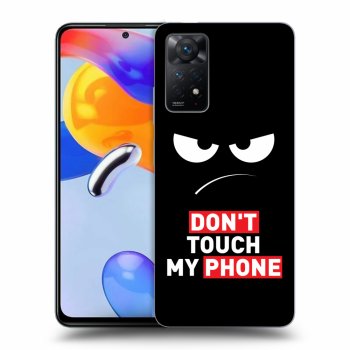 Obal pre Xiaomi Redmi Note 11 Pro - Angry Eyes - Transparent