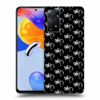 Obal pre Xiaomi Redmi Note 11 Pro - Separ - White On Black