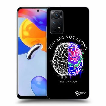 Obal pre Xiaomi Redmi Note 11 Pro - Brain - White