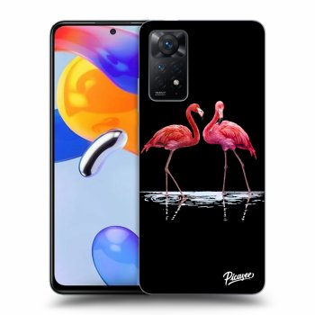 Obal pre Xiaomi Redmi Note 11 Pro - Flamingos couple